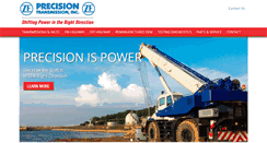 Desktop Screenshot of precisiontrans.com